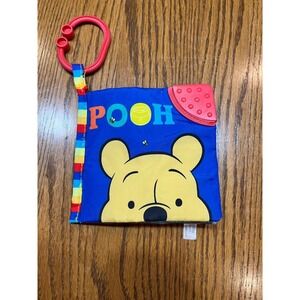 Disney‎ Baby Winnie The Pooh Soft Book Teether Toy Adventure Book
